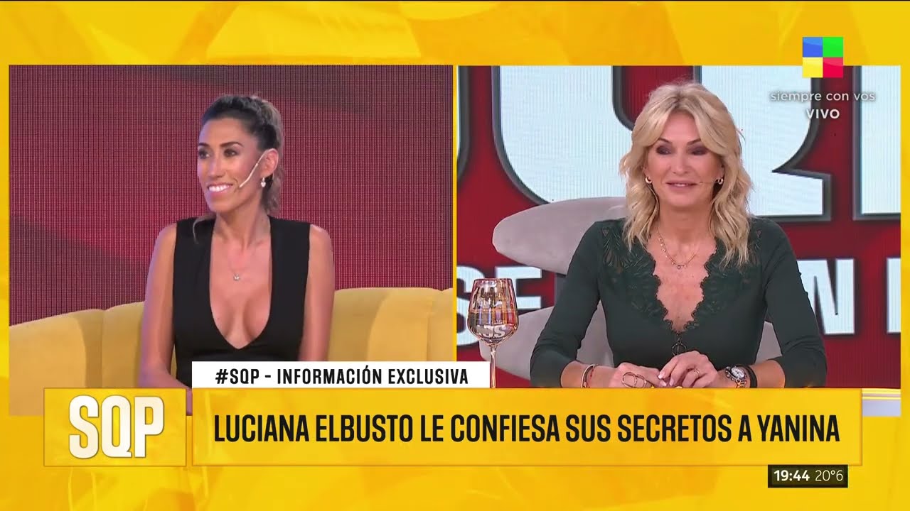 📢 LUCIANA ELBUSTO CUENTA TODA LA VERDAD DE SU RELACIÓN CON BRANCATELLI: 