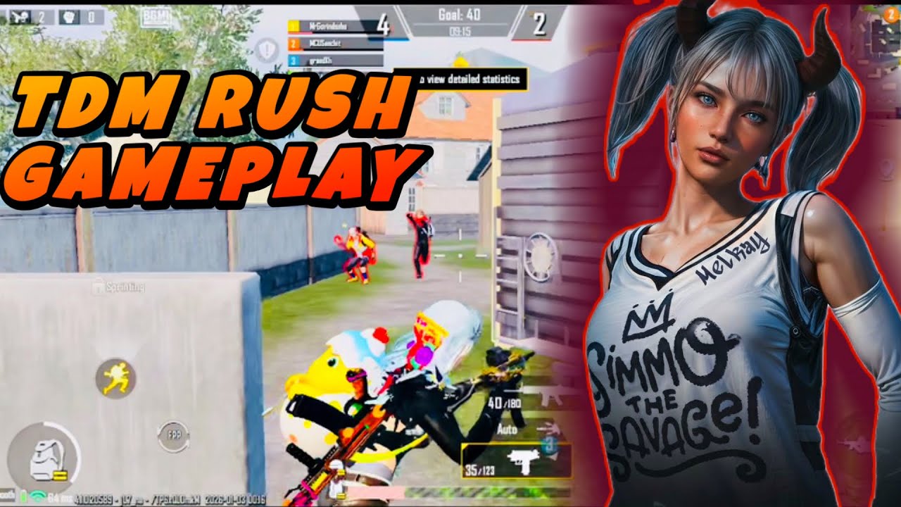 NOOB VS PRO 🔥 TDM RUSH GAMEPLAY | TDM | BGMI TDM GAMEPLAY | GOVIND GAMING 