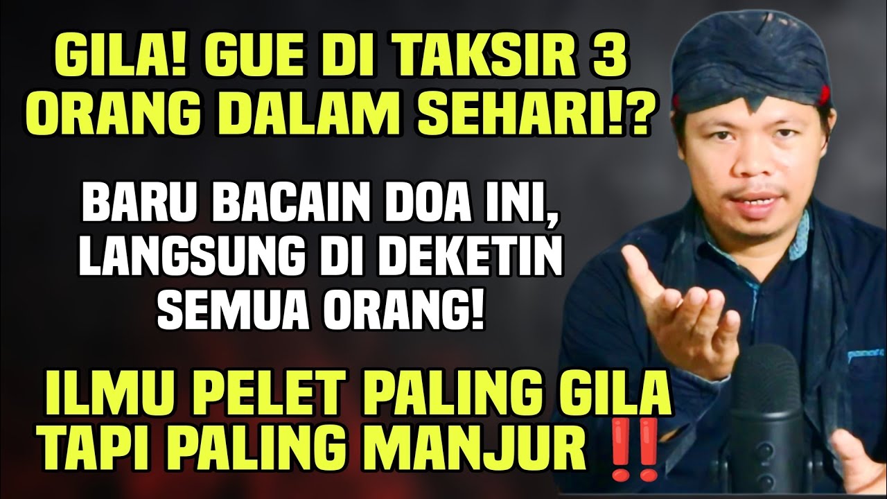 Baru baca sekali, langsung ditaksir banyak orang‼️, ilmu pelet ini gak masuk akal‼️