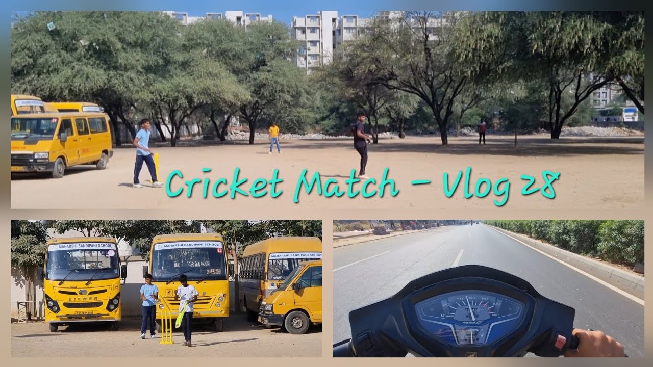 Aaj mai school ke doston ke sath gaya tha  cricket khelne🏏 #vlog #dailyvlog #cricket #match #activa 