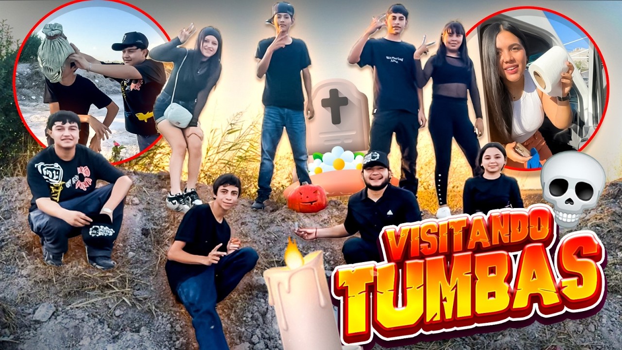 Dia de MUERTOS visitando PANTEONES y TUMBAS con So&ntilde;adores 🪦💀🎃🕯️/ Grillo La Duda 