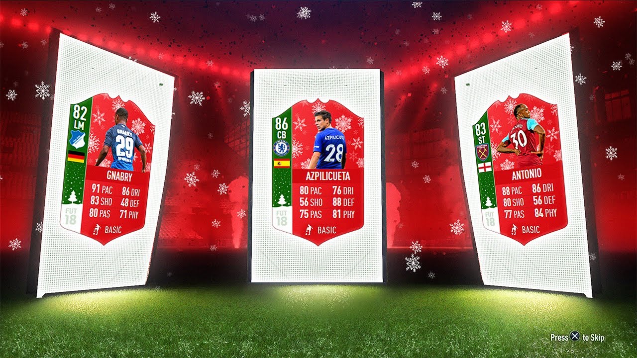 AZPILICUETA / GNABRY / ANTONIO FUTMAS SBC! - FIFA 18 Ultimate Team