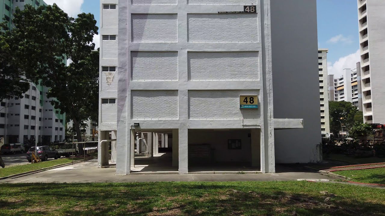 ABANDONED RUIN Walk Tour : Bedok South Ave 3 Blk 46-50 : Nostalgic Singapore : HDB Blocks DEMOLISHED