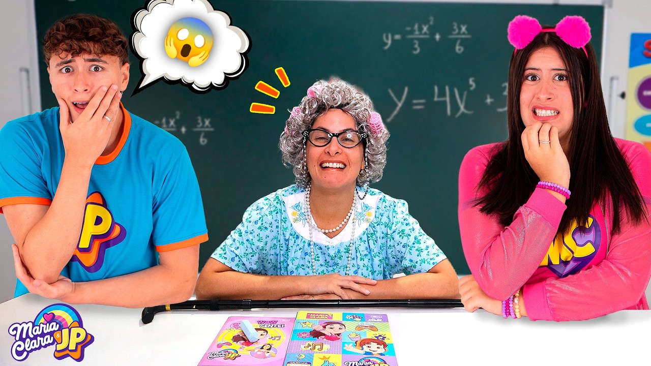 Maria Clara e JP em Apuros com a Professora Atrapalhada!!