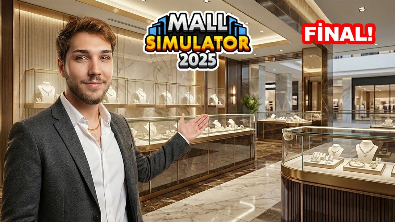FİNALDE AVM'DE KUYUMCU AÇTIM ! MALL SIMULATOR (5. BÖLÜM)