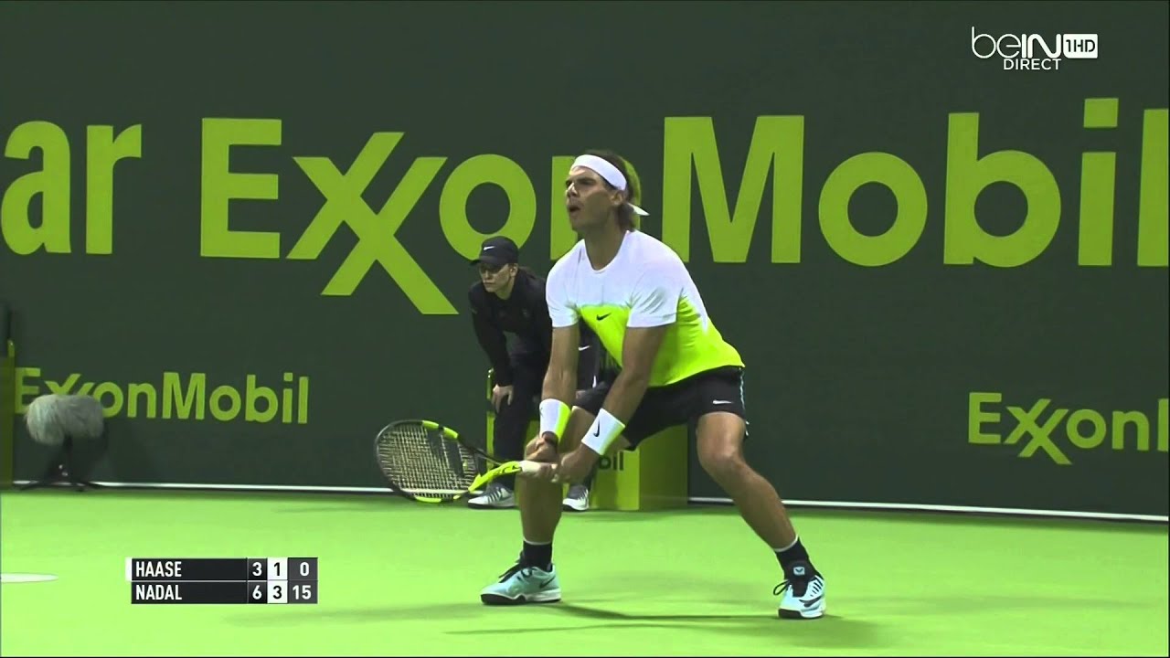 Doha Open 2016 : Rafael Nadal vs Robin Haase (1/8 Finale), Highlights HD
