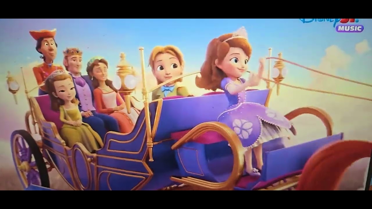 Sofia the first royal magic theme song reaction.