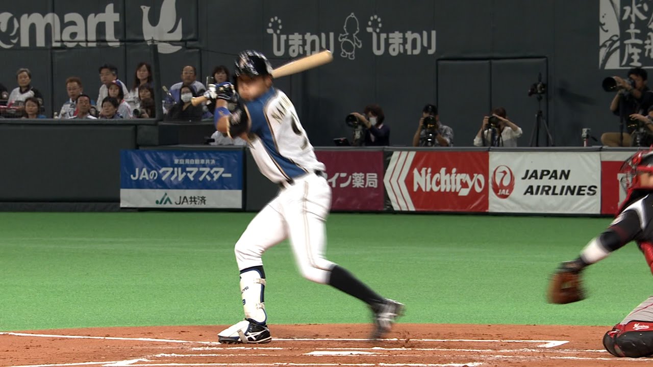 【プロ野球パ】突破口つくる12球、中島卓也の四球出塁じっくり見て下さい 2015/10/12 F-M