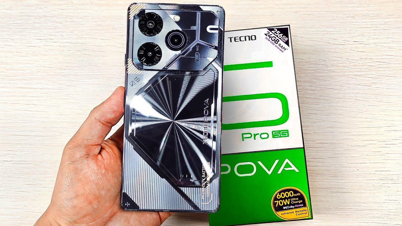 ВЗЯЛ САМЫЙ МОЩНЫЙ ИГРОВОЙ СМАРТФОН в МИРЕ за 19999р! 🔥 TECNO POVA 6 PRO 5g 🔥 НАСТОЯЩАЯ ИМБА?!!