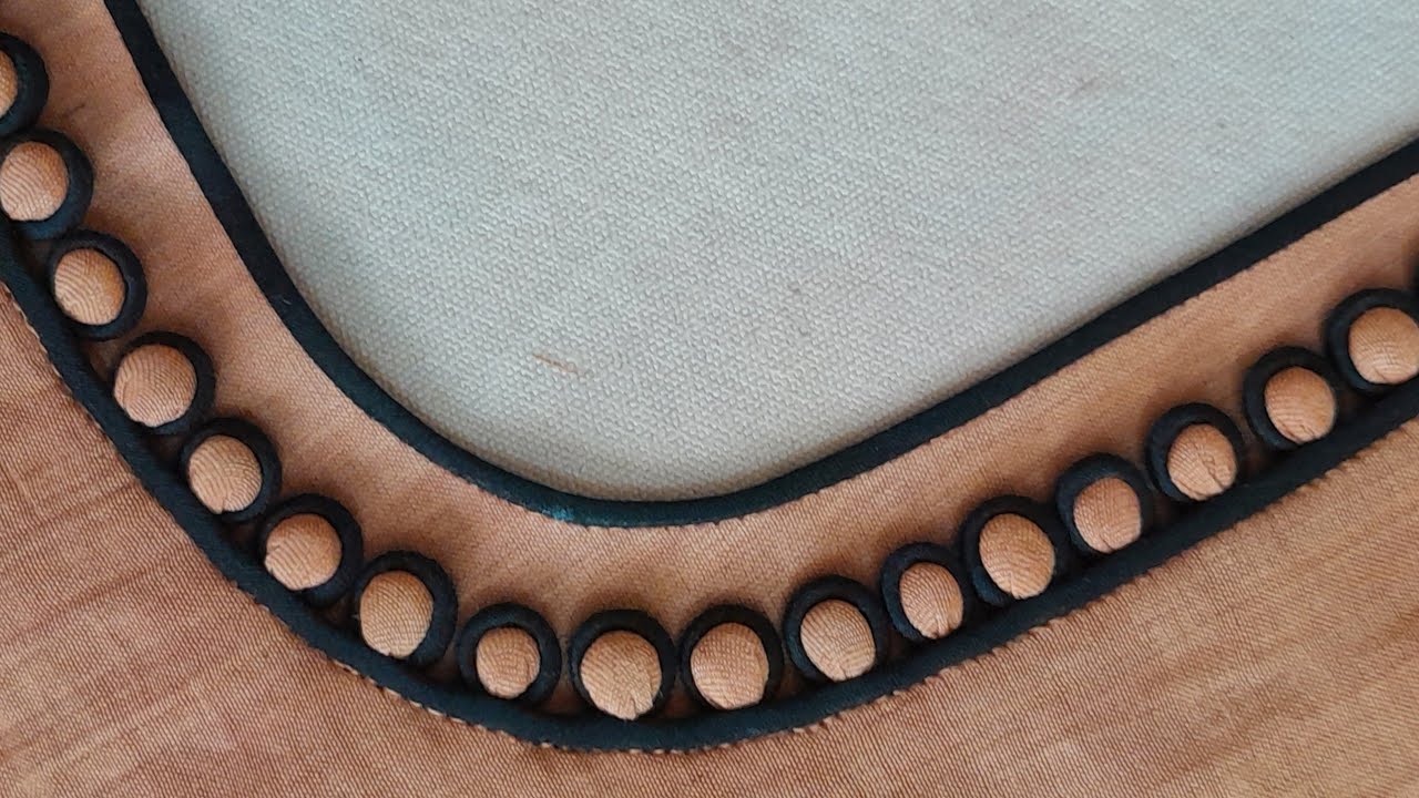 potli button neck design # button neck design # fabric button neck # loops dori neck design/ बटन गला