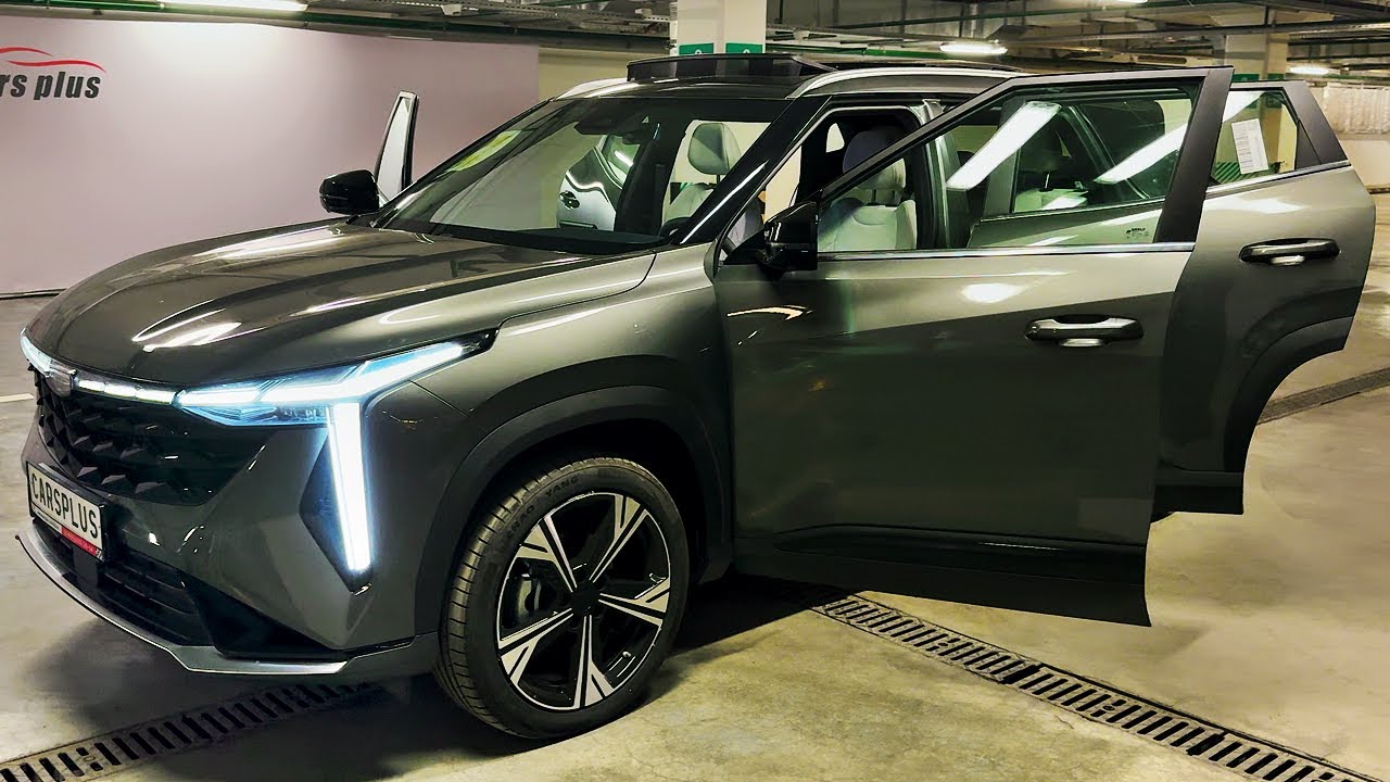 Geely Boyue Cool 2024 года - впечатляющий и современный дизайн