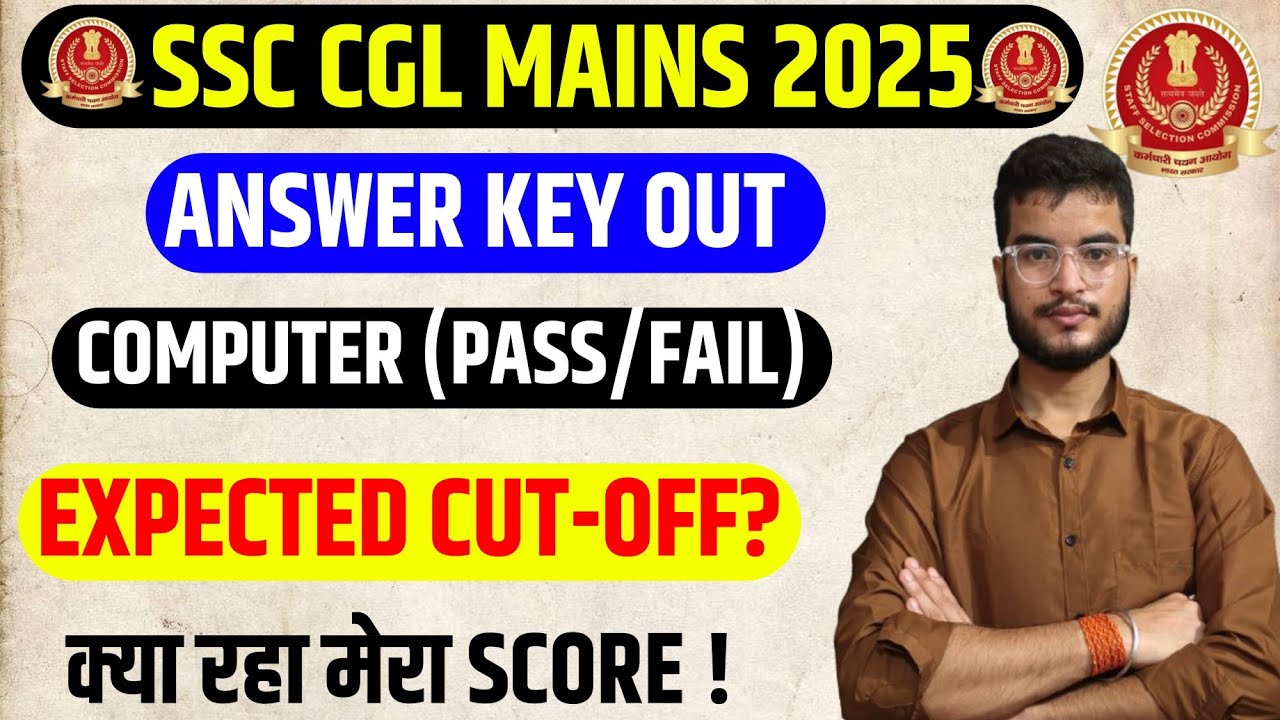 SSC CGL TIER-2 ANSWER KEY OUT|| MY SSC CGL SCORE?|| SSC CGL MAINS EXPECTED CUT-OFF|| 