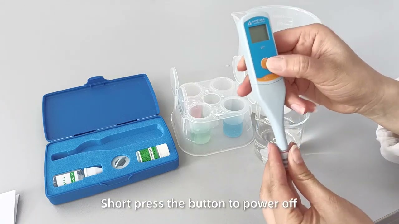 Apera SX610 pH-Messgerät Tutorial