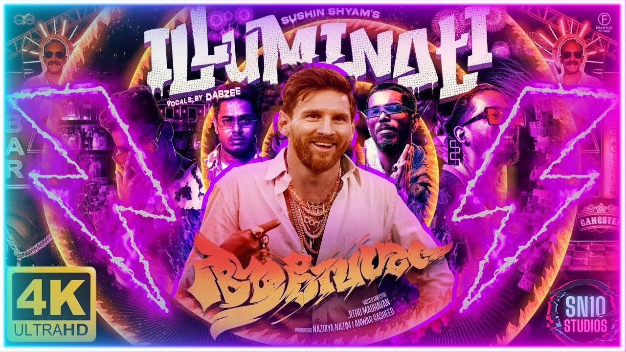 Illuminati Feat.GOAT | Lionel Messi | Aavesham | SN10 Studios| Subscribe