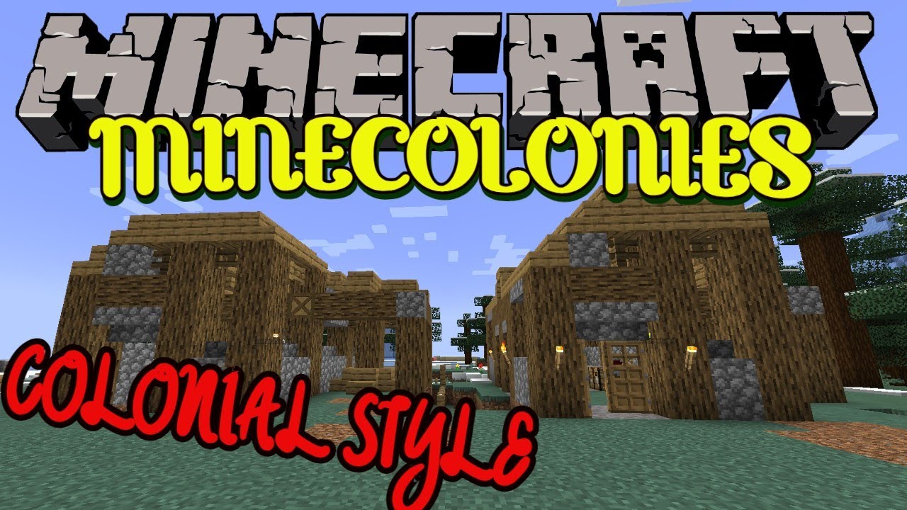 Minecraft | Minecolonies 1.20.1 | Episode 1 - Let's Go Colonial Style.