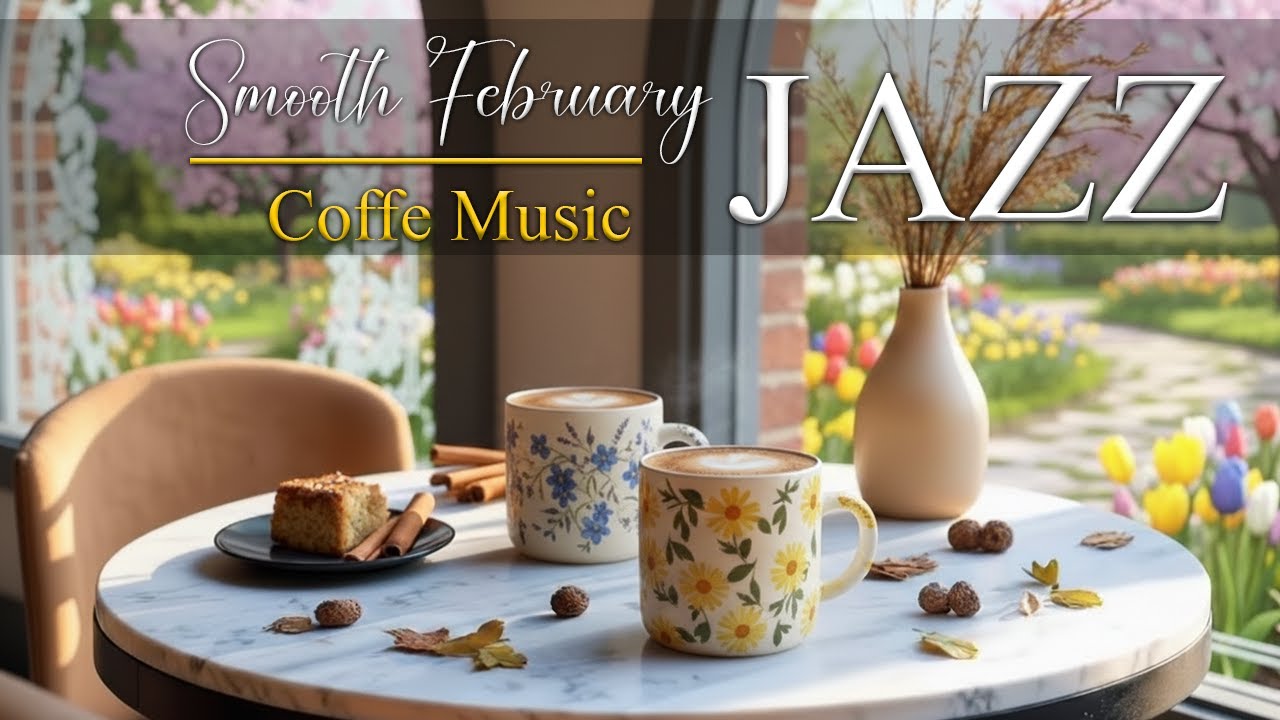 Gentle Winter Morning Jazz Cafe ☕Lightly February Jazz & Sweet Bossa Nova Piano for Good Mood