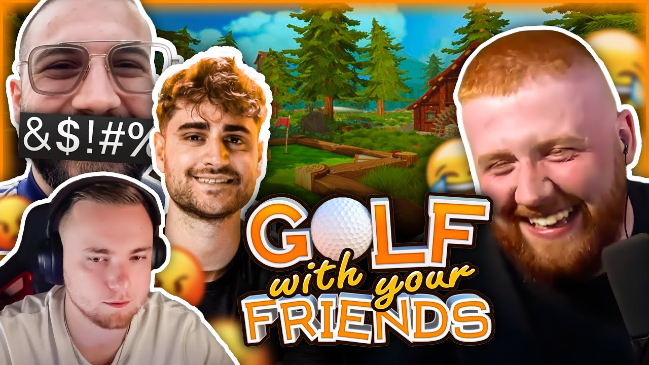 EINE RUNDE GOLF ENDET MIT AUSRASTER ⛳️😂 MIT @EliasN97, @MertAbiYT, @SolutionPlayz   | @MckyTV