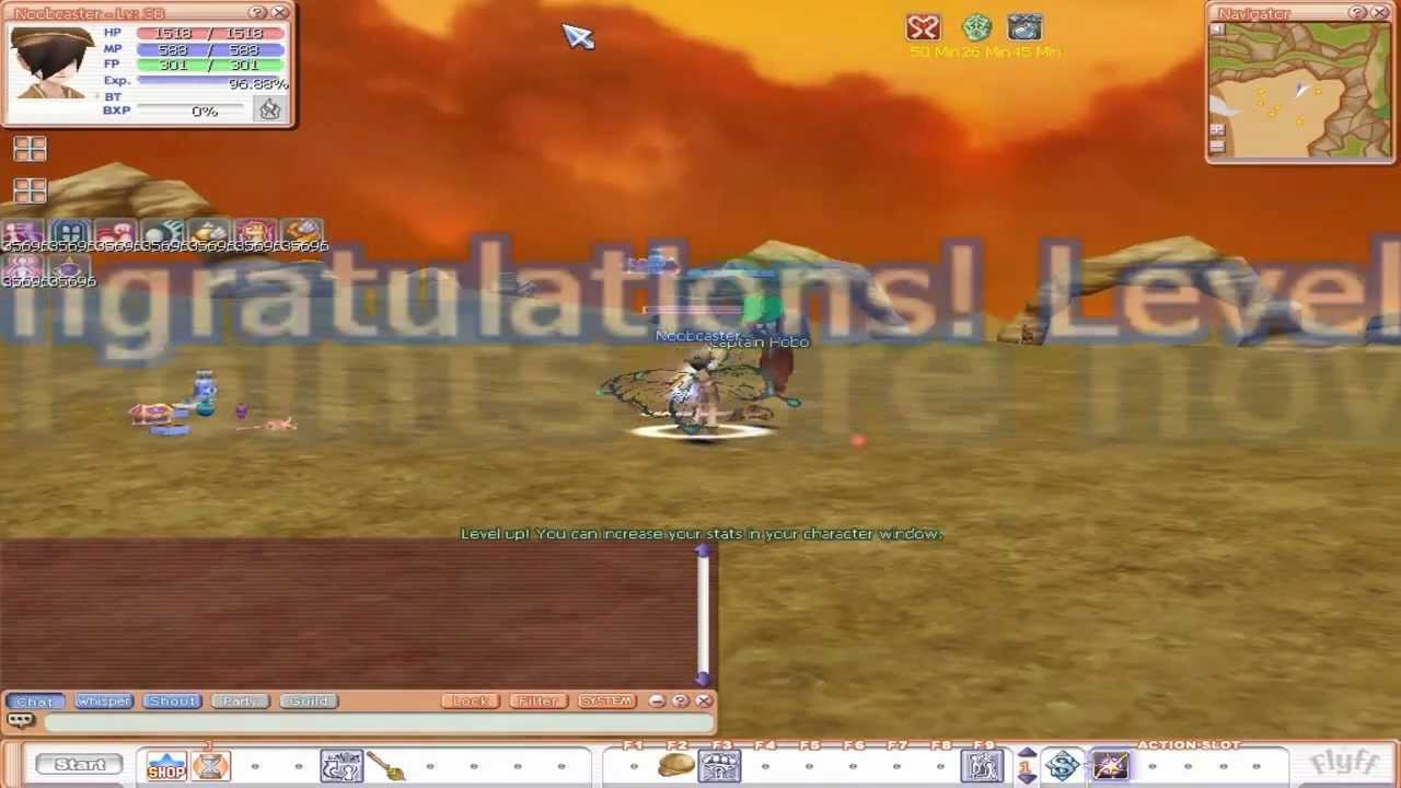 Insanity Flyff-Leveling Guide Part 1