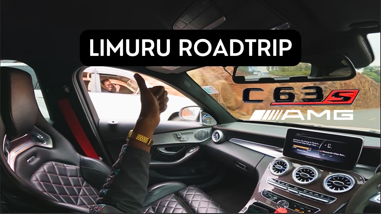 ROAD TRIP TO LIMURU WITH THE HOMIES | POV DRIVE | C63s AMG