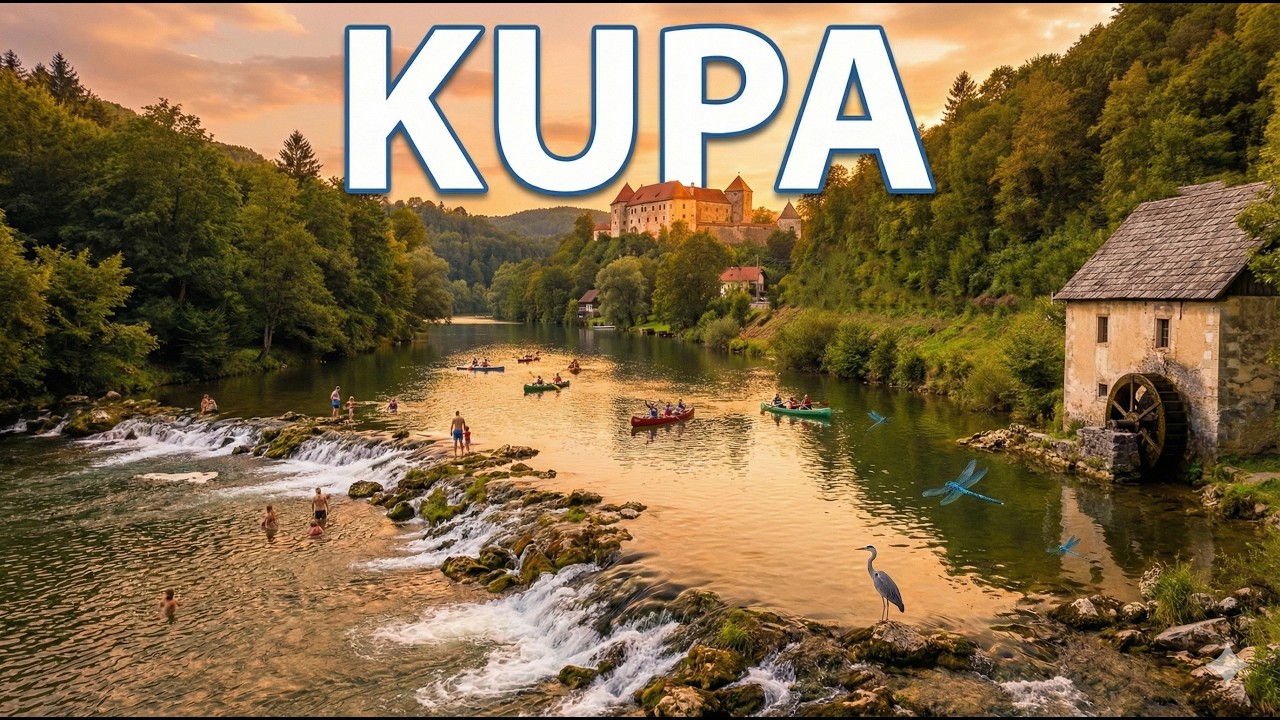 Kupa – od tirkiznog planinskog izvora do nizina | Rijeka brzaca, kanjona i meandara