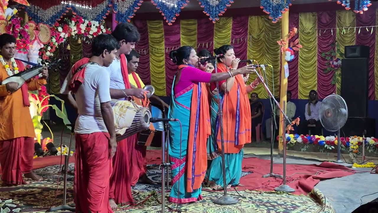Hare Krishna Maha Mantra | মহা নাম কীর্তন | Krishna Bhajan & Sankirtan | Village festival.