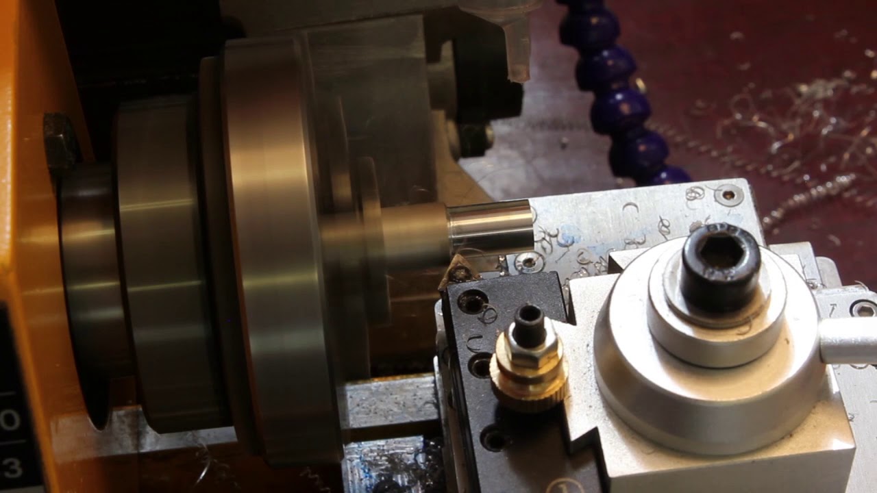 Lathe G76 test with grblHAL