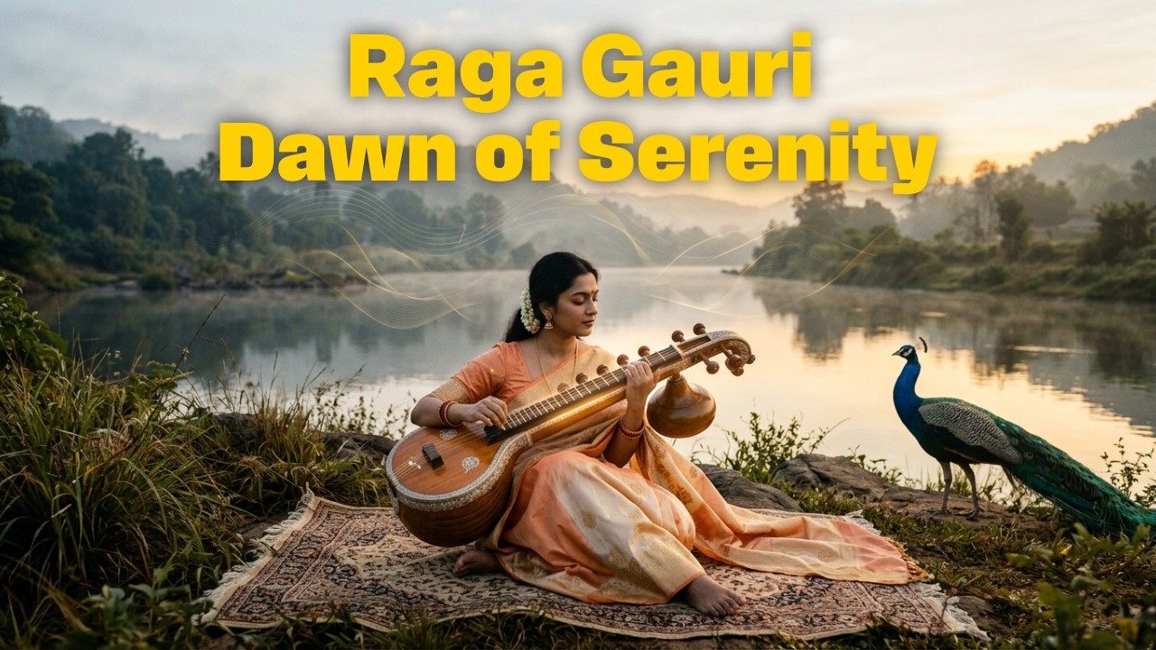 Raga Gauri – Soulful Morning Raag | Indian Classical Instrumental for Deep Peace - Copyright Free