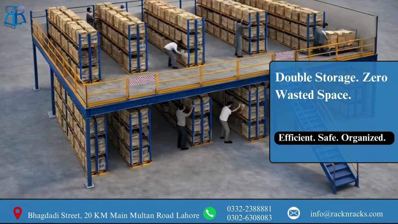 Layout Planning for Mezzanine Floor Racks | Rack n Racks
