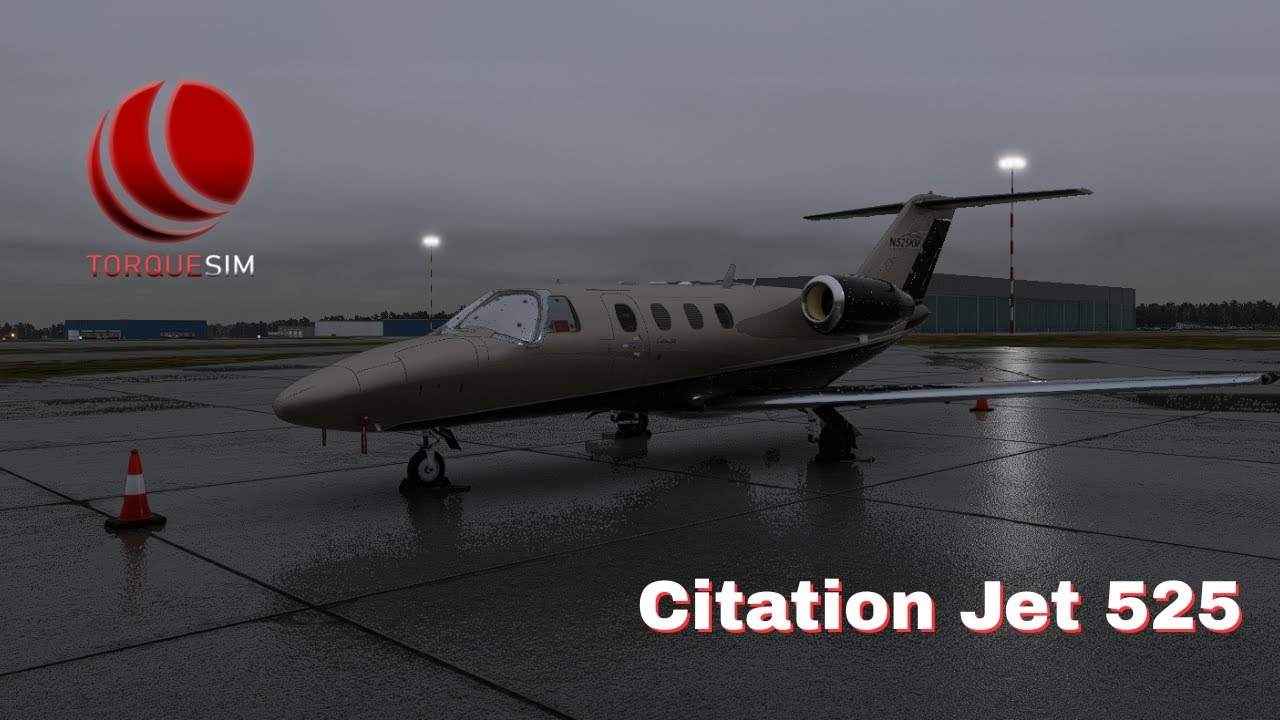 Предварительная проверка двигателя Torquesim Citation Jet 525 | X Plane 12.3