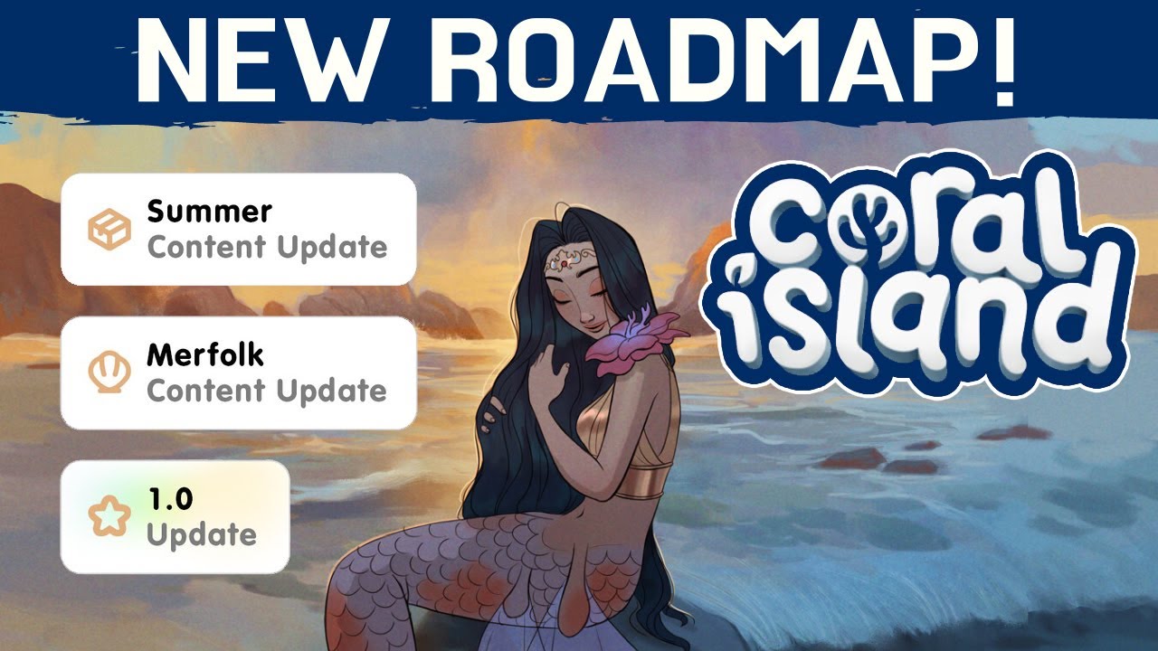 Coral Island's NEW Early Access Roadmap!