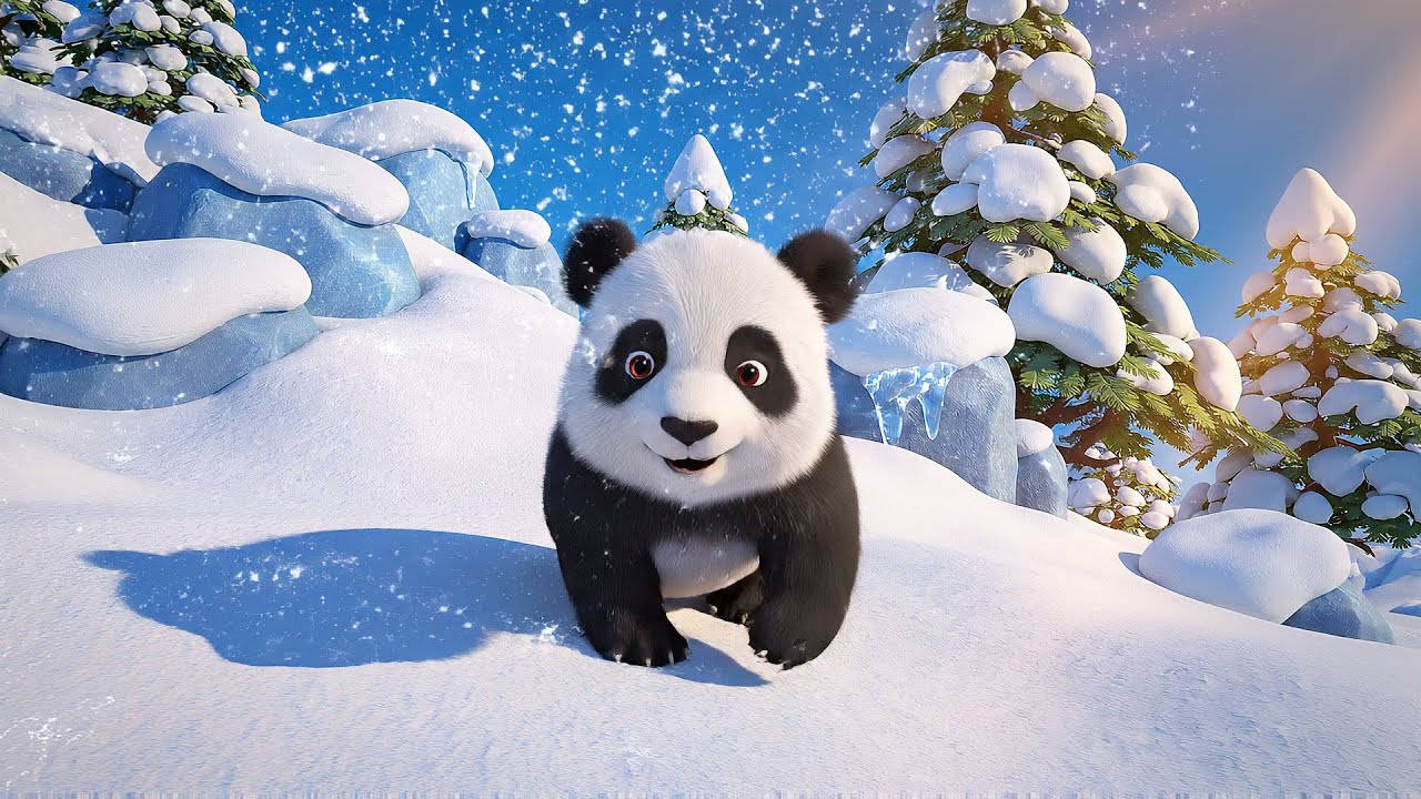 El Bebé Panda de Minecraft Escala una Montaña Divertida | Rimas y Canciones Infantiles