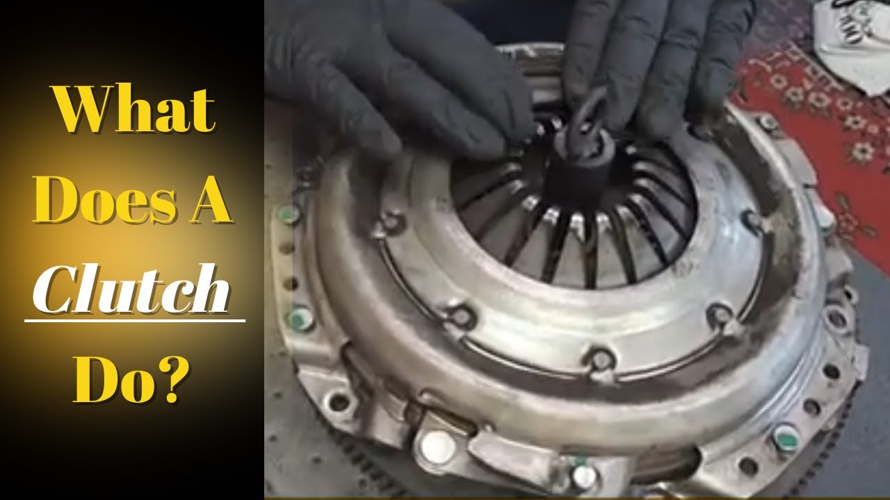 What does the clutch actually do on a car?