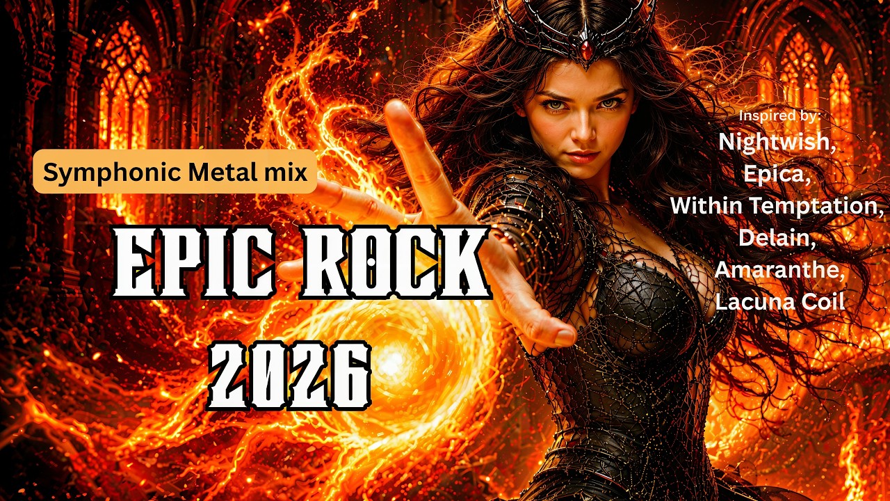 Epic Symphonic Metal 🔥 Gothic Rock & Cinematic Music ⚔️ Powerful Female Vocals