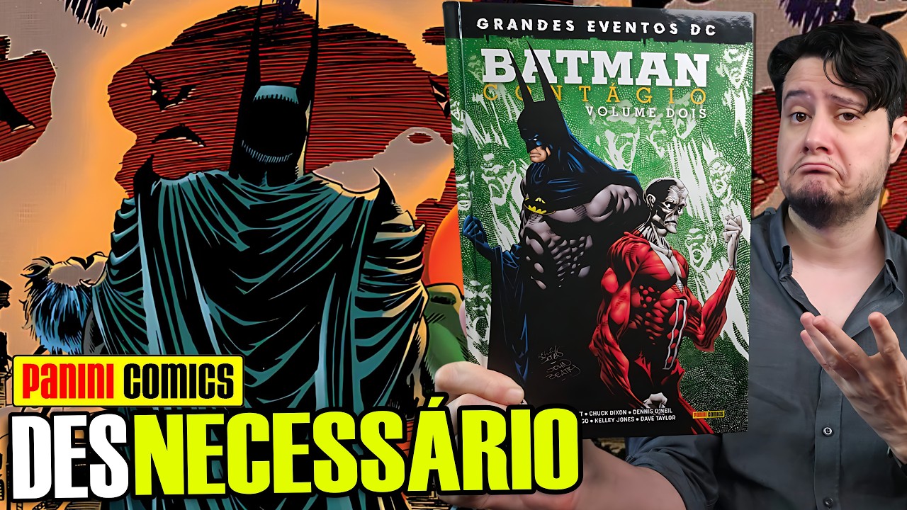 🟡N&Atilde;O PRECISAVA DESSE ENCADERNADO | Batman: Cont&aacute;gio Vol. 2 (Grandes Eventos DC) | Resenha Panini