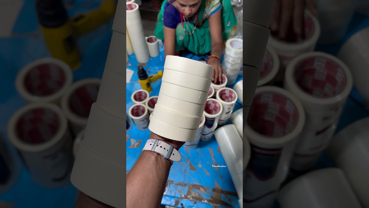 Masking Tape Making #viral #reels #shorts #trending #maskingtape #making