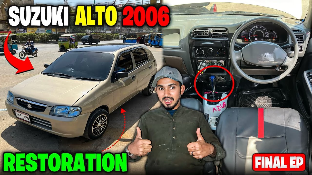 Suzuki Alto Vxr 2006 Restoration With Automatic Engine || Final Episode !!