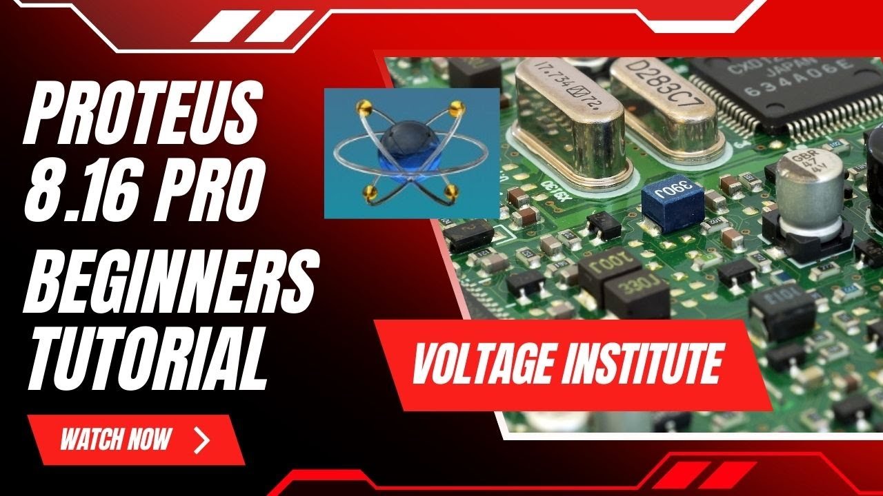 Proteus 8.16 Tutorial for Beginners 🚀 | Easy Circuit Designing and Simulation