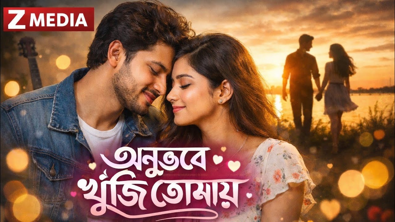 অনুভবে খুঁজি তোমায় - Onubvobe Khuji Tomay | New Romantic Trap Fusion | Z MEDIA | Hk Husain Khan 