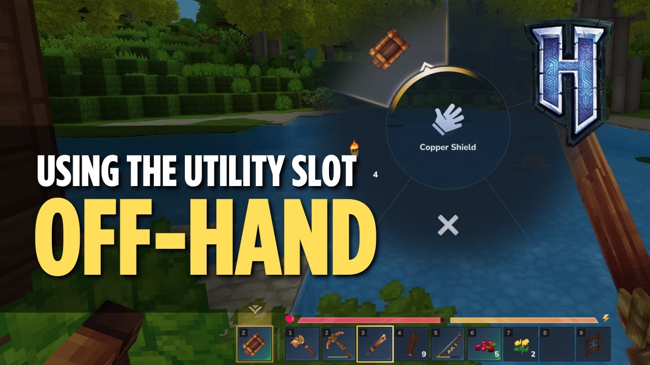 Using the Utility Slot (Off-Hand) in Hytale
