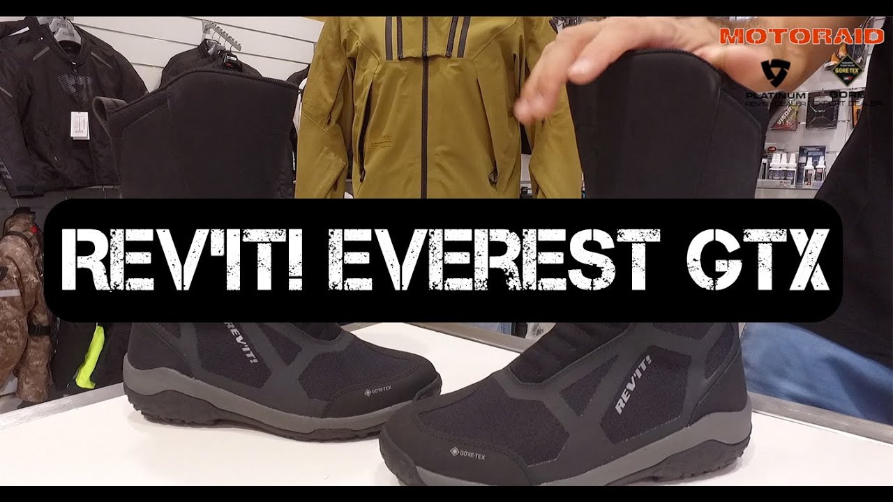 REV'IT! Everest GTX boots review by MotoRAID (Greek)