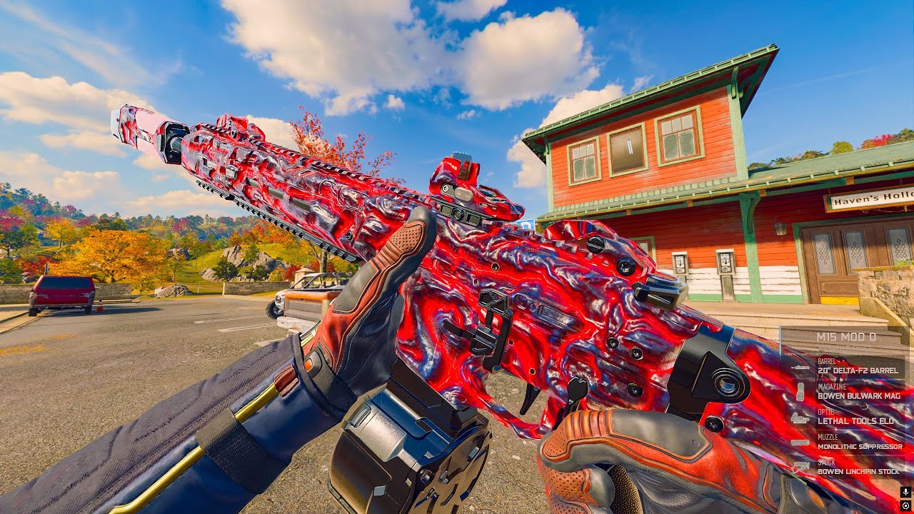 CALL OF DUTY HAVENS HALLOW GAMEPLAY M15 MOD 0