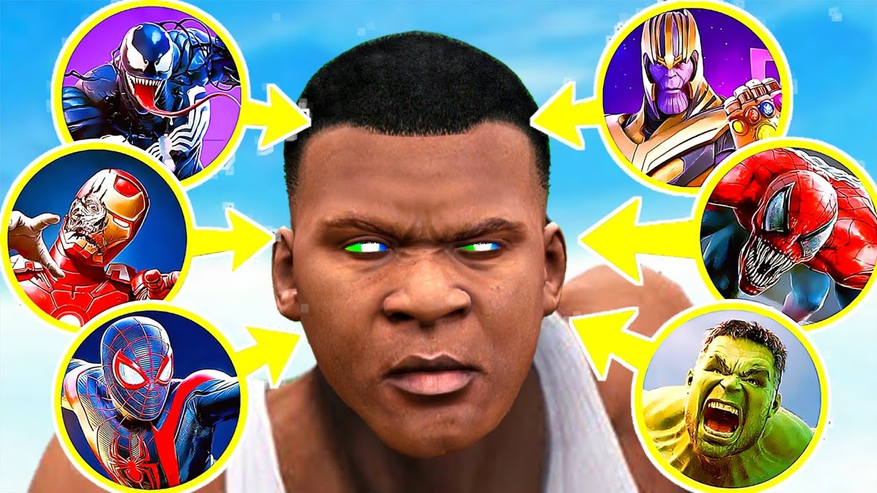 FRANKLIN Upgrading TO THE STRONGEST SUPER AVENGERS in GTA 5 (Hindi) | GTA5 AVENGERS (GTA 5 mods)