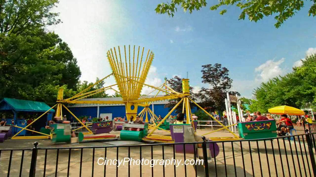 Kings Island Amusement Park Timelapse Video