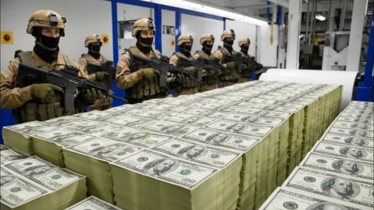 Inside the Dollar Printing Factory 💵 | How High-Security Currency Is Made