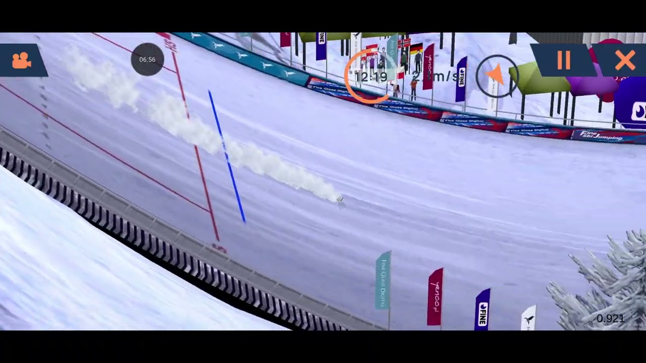 Bad Mitterndorn HS235 Trying to beat my score(467.1) and score points