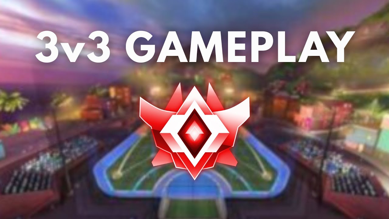 3v3 gameplay | 1100 mmr | Rocket League C2