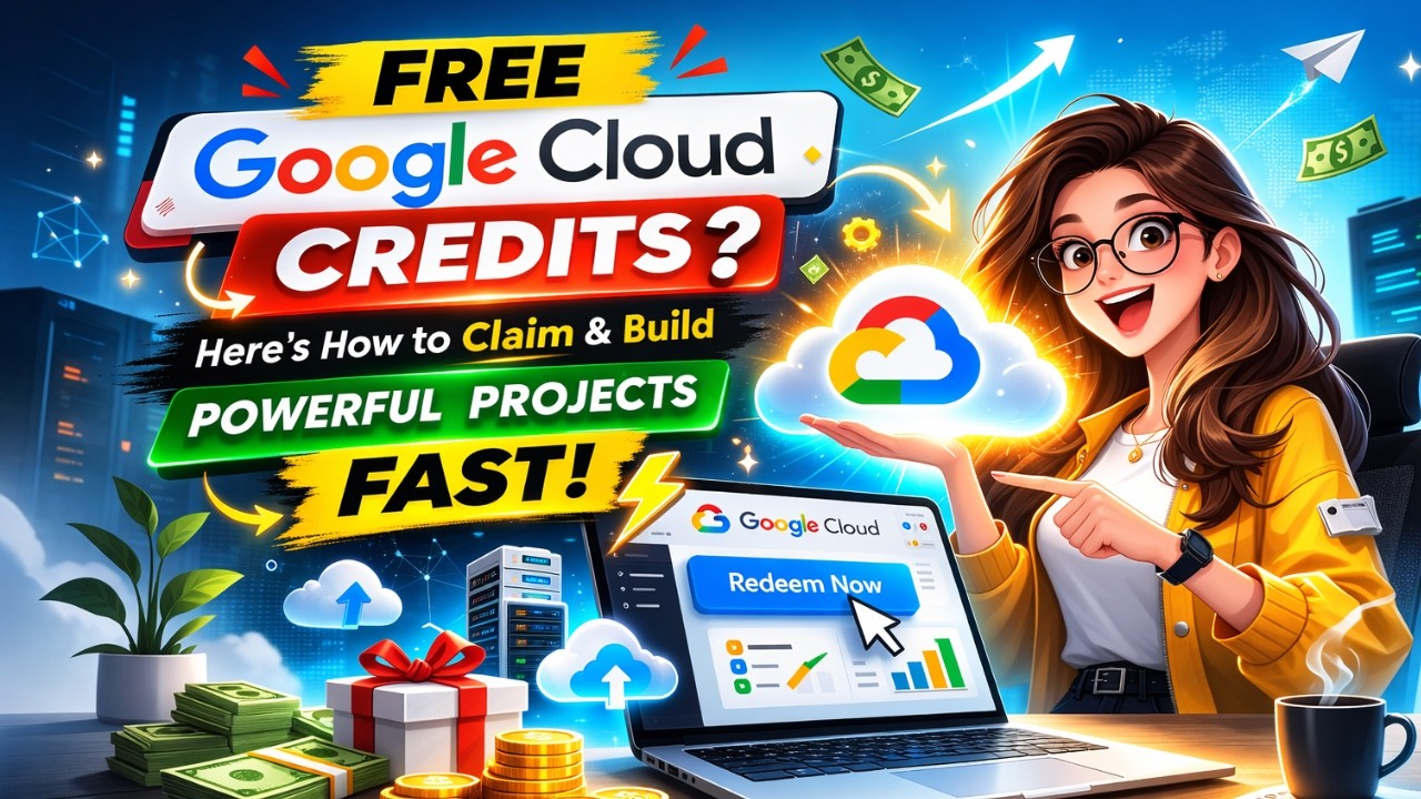 💸 Бесплатные кредиты Google Cloud? Вот как их получить и быстро создавать мощные проекты! #google...
