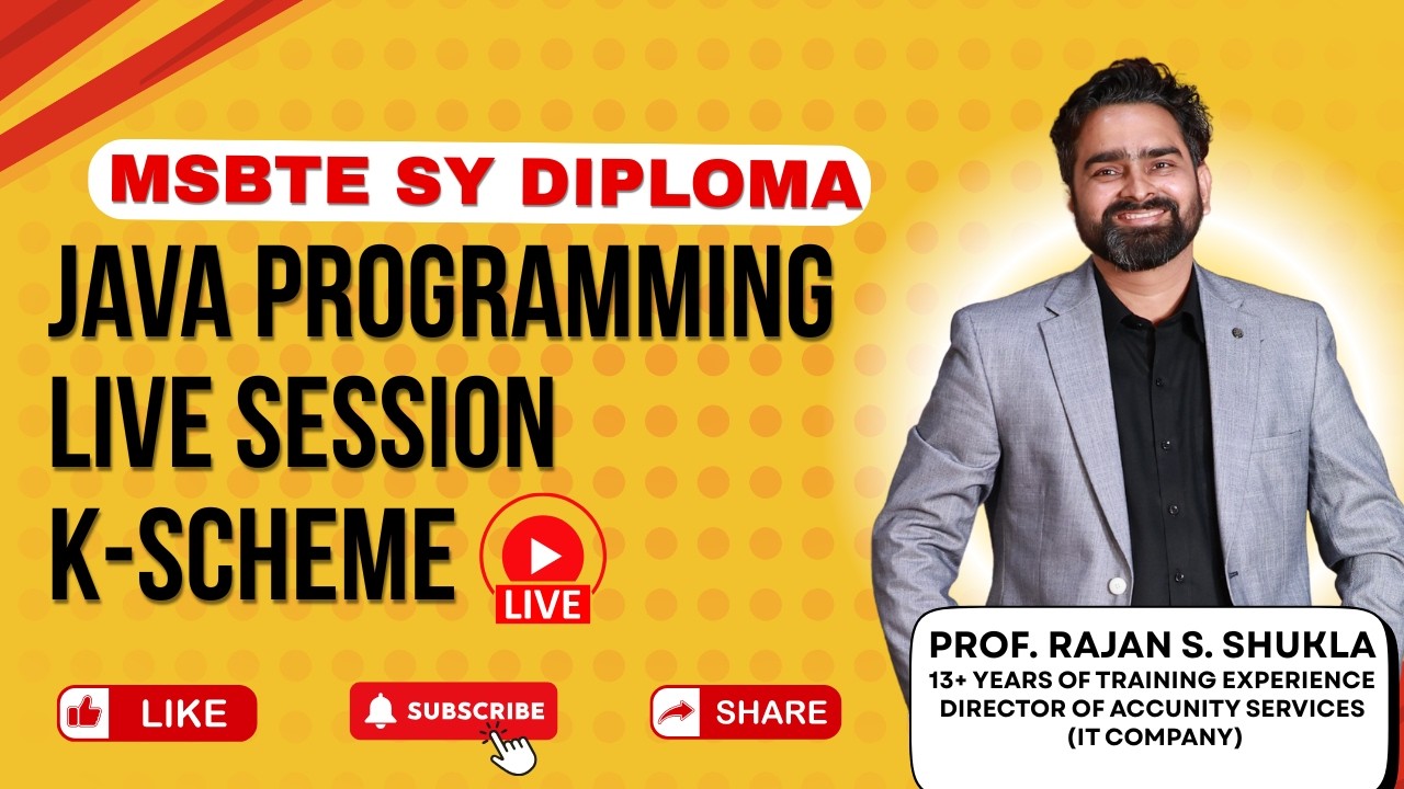 JAVA | Специальная лекция | SY DIPLOMA | K-Scheme 💻🚀