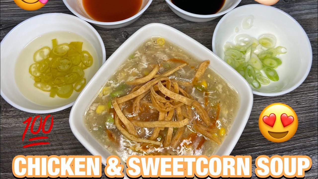 THE BEST CHICKEN & SWEETCORN SOUP- Quick And Easy | Nargis’ Kitchen
