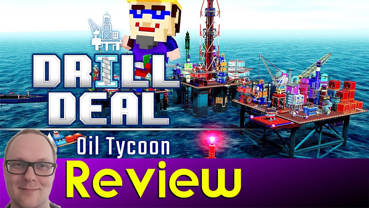 Drill Deal: Oil Tycoon - Review | Tycoon Game | Production Strategy | Balanced